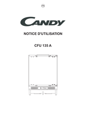 Candy CFU 135 A Notice D'utilisation