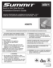 Weber Summit 56070 Guide De L'utilisateur