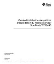 Sun Microsystems Blade X6440 Guide D'installation