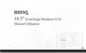 BenQ T900HD Manuel Utilisateur