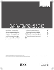 Garmin GMR FANTOM 120 Série Instructions D'installation
