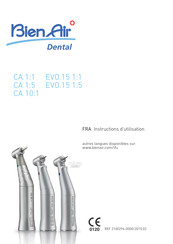 Bien-Air Dental micro EVO.15 1:1 Série Instructions D'utilisation