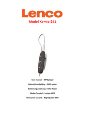 Lenco Xemio-241 Mode D'emploi