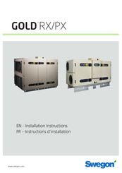 Swegon GOLD RX Série Instructions D'installation