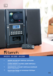 E-Bench KH 2320 Mode D'emploi Et Instructions De Securite