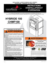 Continental HYBRIDE 100 Instructions D'installation Et D'opération