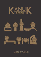 Kanuk Design WAVE Mode D'emploi