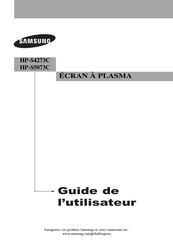 Samsung HP-S5073C Guide De L'utilisateur