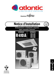 Atlantic Fujitsu Série Notice D'installation