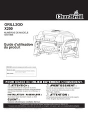 Char-Broil 13401856 Guide D'utilisation