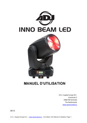 ADJ INNO BEAM LED Manuel D'utilisation