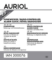 Auriol HG00870A Instructions D'utilisation Et Consignes De Sécurité