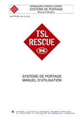 TSL FRANCO GARDA Manuel D'utilisation