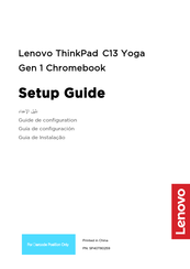 Lenovo ThinkPad C13 Yoga Gen 1 Chromebook Guide De Configuration