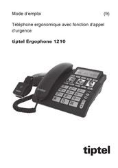 TIPTEL Ergophone 1210 Mode D'emploi