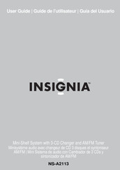 Insignia NS-A2113 Guide De L'utilisateur