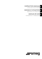 Smeg TSF02PBUS Manuel D'utilisation