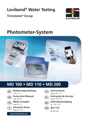 Tintometer Lovibond MD200 Mode D'emploi