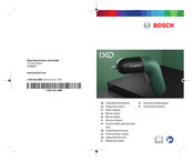 Bosch 3 603 JC7 0 Série Notice Originale