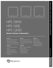 Boston Horizon HPS 12HO Guide De L'utilisateur