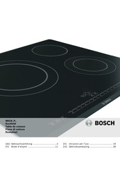 Bosch NKC8 P Série Mode D'emploi