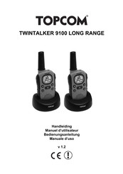 Topcom TWINTALKER 9100 LONG RANGE Manuel D'utilisateur