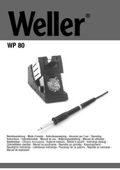 Weller T0052918099N Mode D'emploi