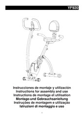 Bh Fitness YF920 Instructions De Montage Et Utilisation