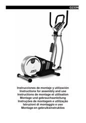 Bh Fitness G233N Instructions De Montage Et Utilisation