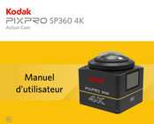 Kodak PIXPRO SP360 4K Manuel D'utilisateur