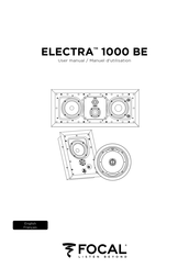 Focal ELECTRA IW 1003 Be Manuel D'utilisation