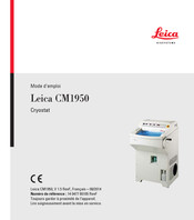 Leica Biosystems CM1950 Mode D'emploi