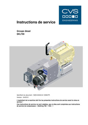 CVS SKL700 Instructions De Service