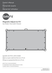 SafeFit 61445 Manuel De L'utilisateur