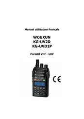 Wouxun KG-UV2D Manuel Utilisateur