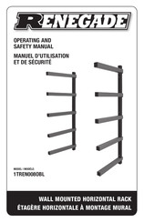 Renegade 1TREN008OBL Manuel D'utilisation Et De Sécurité