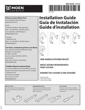 Moen 7100 Guide D'installation