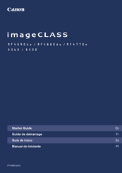 Canon Image CLASS MF4800 Série Guide De Démarrage