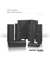 Harman Harman/Kardon HKTS 65BQ Mode D'emploi