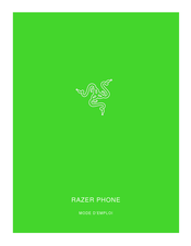 Razer PHONE Mode D'emploi