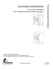 Alliance Laundry Systems HXA305 Traduction Des Instructions Originales