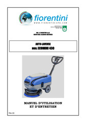 FIORENTINI ECOMINI 430 Manuel D'utilisation Et D'entretien