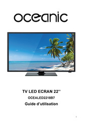 Oceanic OCEALED2218B7 Guide D'utilisation