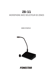 FONESTAR ZS-11 Mode D'emploi