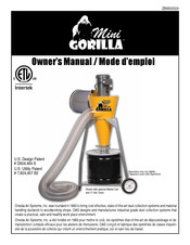 Oneida Air Systems Mini GORILLA XXP010100 Mode D'emploi