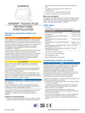 Garmin GPSMAP 9x2 Plus Instructions D'installation