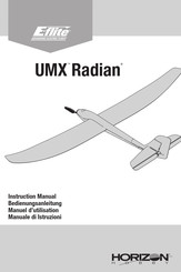 Horizon Hobby E-flite UMX Radian Manuel D'utilisation