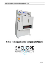 SYCLOPE electronic Compact 240 Notice Technique