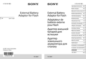 Sony FA-EBA1 Mode D'emploi