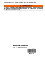 Evinrude E-TEC G2 Guide De L'opérateur